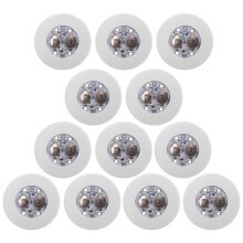LED Coaster,120 Pack Light Coasters,LED Bottle Lights,LED Sticker Coaster Discs Light for Flash Light Cup