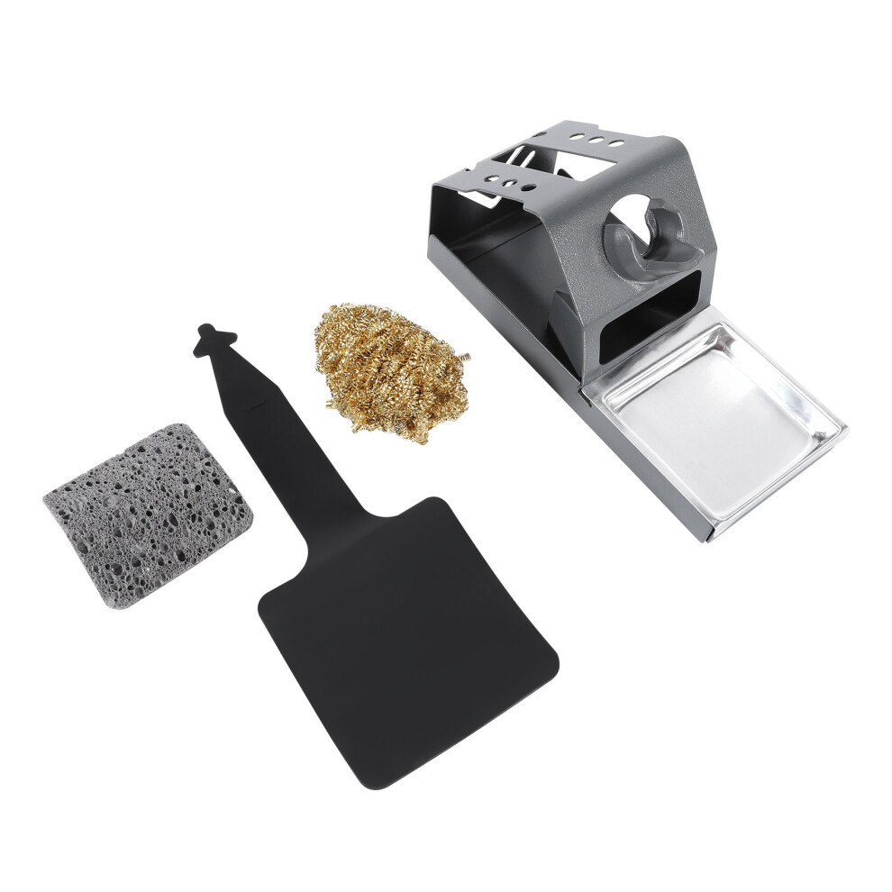 T12 Soldering Iron Station Stand Stable Welding Solder Iron Tips Holder With Insulation Pad Brass Wire Tip 6133053015265