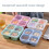 Bento Box-Reusable 4-Compartment Meal Prep Containers,Perfect Food Storage Containers, Compact and Stackable 3