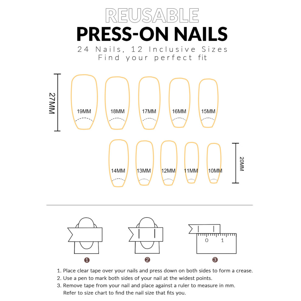 Dcph-Clothing 24Pcs Halloween False Nails With Eyeball Decor