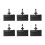 6Pcs 250-001 0XA Quick Change Tool, Turning Tool Holder Steel Material Holder 1