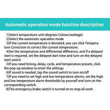 WIFI-Ferner Digitaler Temperaturregler K-Thermoelement-Hochtemperaturregler -99-999 Grad ZFX-WT01