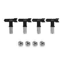 4Pcs Reversible Airless Paint Sprayer Nozzle Tips, Airless Sprayer Spraying Machine Parts(215,315,417,523)