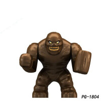 (Mud face) Minifigure British Super Son Of Hulk Red Tank Mud Face Serum Rhino Venom