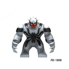 (Serum) Minifigure British Super Son Of Hulk Red Tank Mud Face Serum Rhino Venom