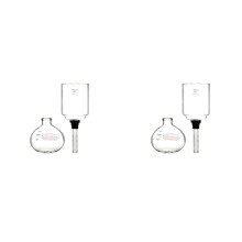 2X Accessoires de Cafetière à Siphon à Café TCA-3 / 5Cup Pièces de Cafetière à Siphon en Verre de Haute Qualité Remplacer (E)