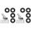 8pcs Silicone Replacement Stoppers for  SLUSHi FS301/FS301C  Drink Maker, Leak-Proof Spout Plugs 1