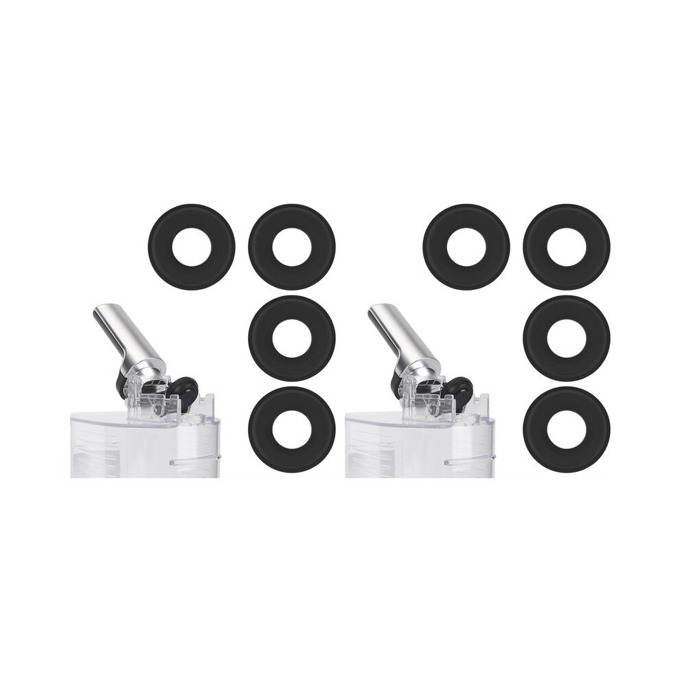 8pcs Silicone Replacement Stoppers for  SLUSHi FS301/FS301C  Drink Maker, Leak-Proof Spout Plugs