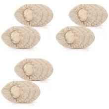 18 Pcs Oval Shape Bread Proofing Basket Cover Natural Rattan Baking Dough Sourdough Proofing Basket Cloth Liner