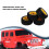 128MM 1/10 RC -Truck Buggy-Tire Tyre Wheel Foam Inserts 12mm Hex for /Arrm /Redcat/HSP/HPI// E 4