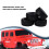 128MM 1/10 RC -Truck Buggy-Pneu Roue Inserts en Mousse 12mm Hex pour /Arrm /Redcat/HSP/HPI/pour / B 4