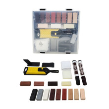 Tile Repair Kit Stone Repair Kit with 13 Blocks of Wax, Tile Crevice Filling and Repair Tile Paint