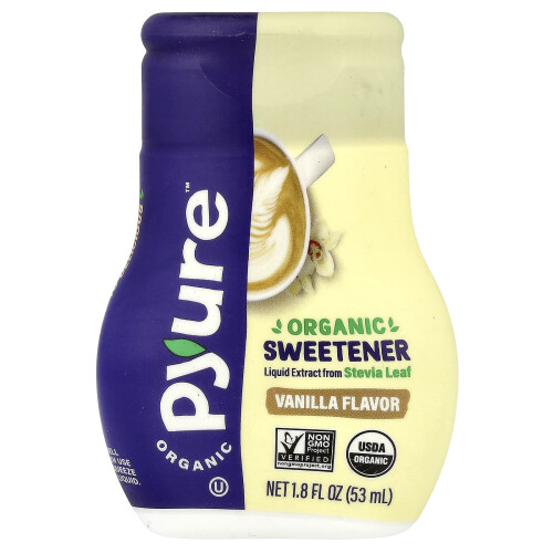 Pyure, Dulcișor Organic, Vanilă, 1.8 fl oz (53 ml) 1
