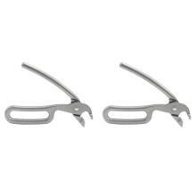 2X High Temperature Resistant Pizza Baking Pan Clip, Plate Clip, Anti-Scalding Clip