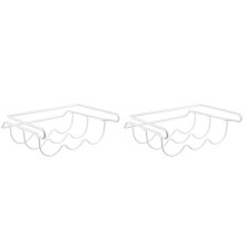2X Refrigerator Wine Display Rack Household Refrigerator Storage Rack Kitchen Supplies Storage Rack Storage Rack