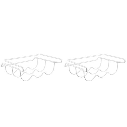 2X Refrigerator Wine Display Rack Household Refrigerator Storage Rack Kitchen Supplies Storage Rack Storage Rack 1