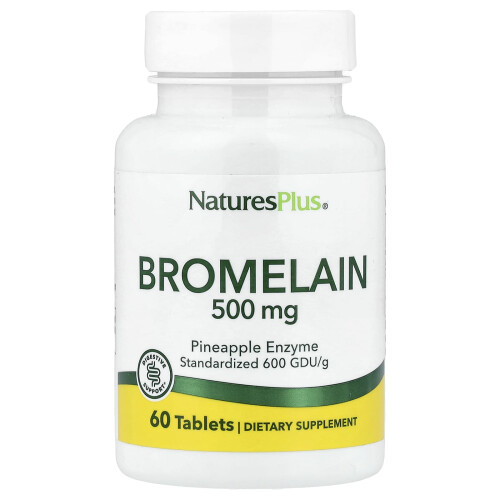 NaturesPlus, Bromeliaani, 500 mg, 60 Tablettia 1