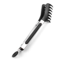 Pinzas de Cocina de Silicona de Acero Inoxidable, Pinza para Barbacoa, Herramienta para Cocinar Ensalada, Pinzas para Servir Alimentos, Piezas de