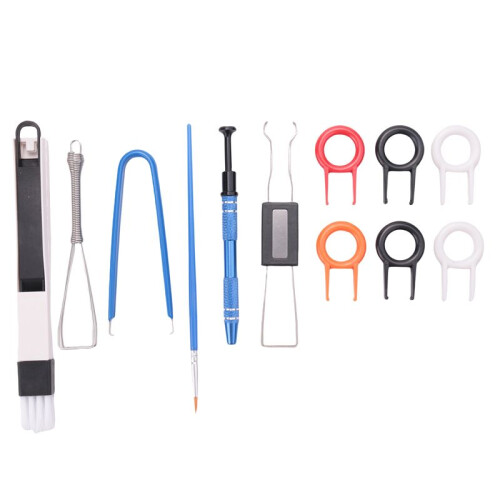 Keyboard Lube  Puller Kits Key Cap Remover Tools Mechanical  Opener for Mechanical Keyboard Removing Fixing 1