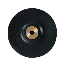 Rubber Backing Pad Polishing Grinding Disc Holder for Angle Grinder M10 Abrasive Self-Adhesive Grinding Backing Pad 4In
