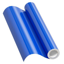 Vinil Permanente Azul 30,48Cm X 12,22M 1 Rolo de Vinil Adesivo Brilhante, FáCil de Cortar e Remover Ervas Daninhas para Adesivos Artesanais DIY
