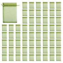 200PCS Fruit Protection Bags, 8x12 Inch Green Fruit Netting Bags Drawstring Mesh Bags Fruit Cover Pest Barrier