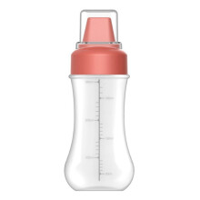 Red Ketchup Squeeze Bottle Salad Container with Leak-Proof Cap Portable Sauce Storage Boxes