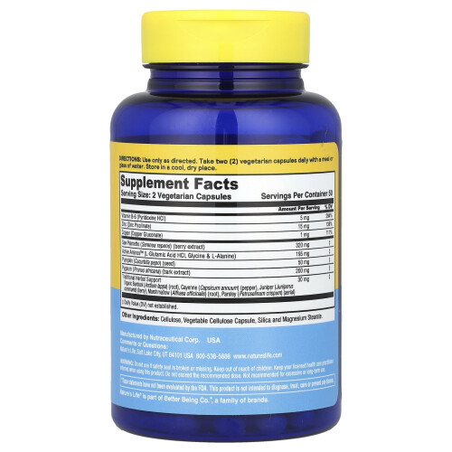 Nature's Life, Prostat Maintain 600 Plus, 100 Kapsler 2