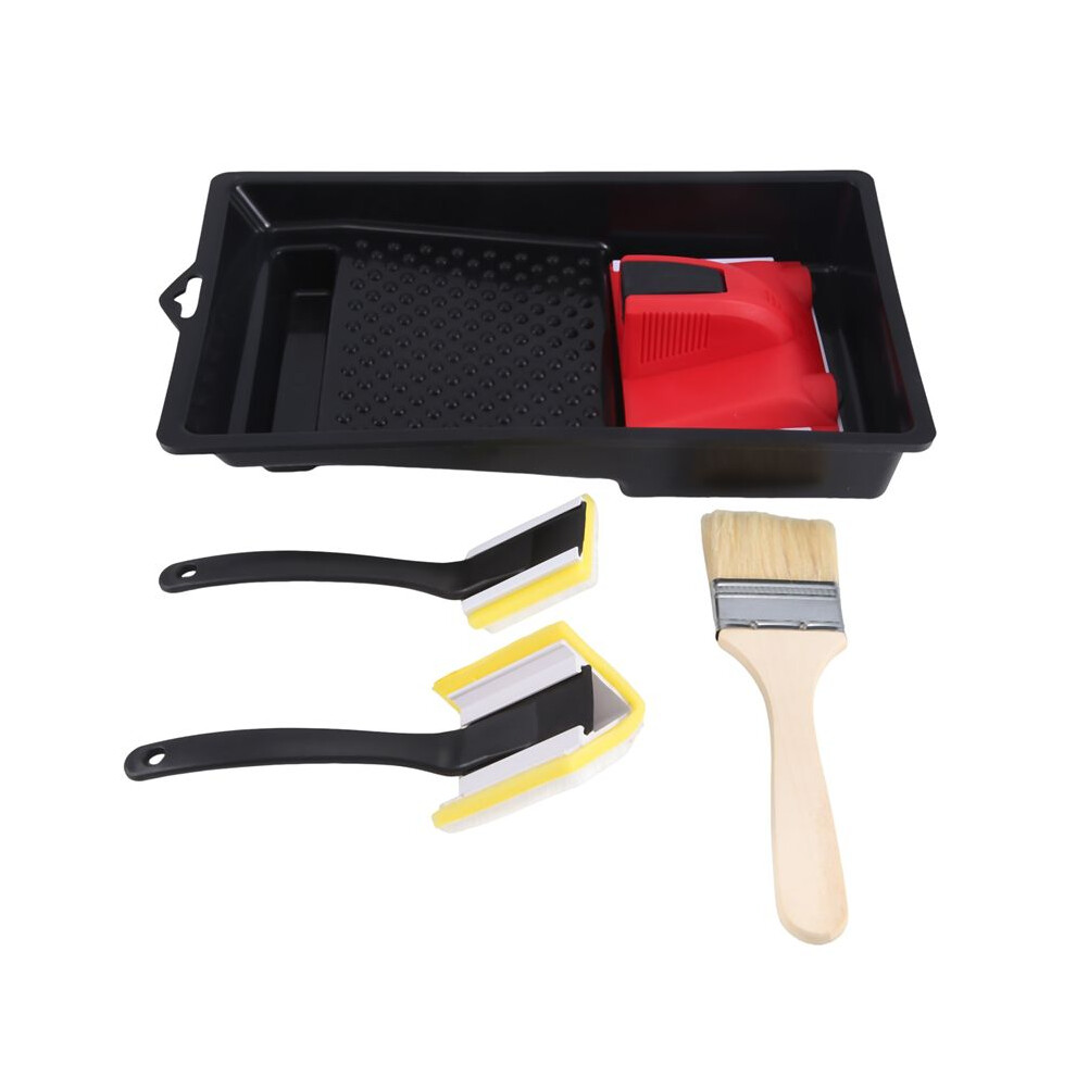Paint Edger With Trim And Touch- Pad,Corner Painter,Paint Tray,Painting Wall Edges Pad,Paint Edger Tool For Walls 6132206203757