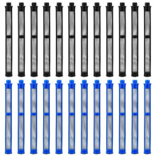 Filtro per Pistola A Spruzzo Airless 287033 e 287032 per Contractor II e FTx II, Latex 100 Mesh e Latex 60 Mesh (24 Pezzi)