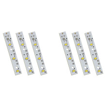 6x LED Light Board WR55X26671 PS11767930 AP6035586 for GE Refrigerator Replacement 4468532 EAP11767930 LED3344588
