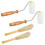 4 Pcs Honey Extractor Uncapping Needle Roller Tool with Wood Handle for Beekeeper, Honey Extractor Spinner 1
