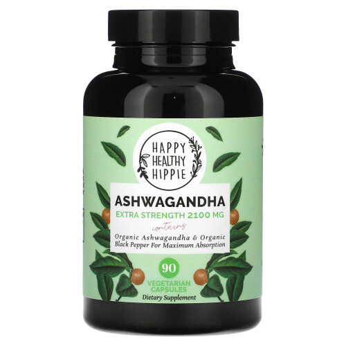 Ashwagandha, 2,100 mg, 90 Cápsulas Vegetarianas 2