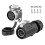 Industrial Waterproof Connector IP68 Quick Plugging Circular Connector Anti-Interference Shell Connector (7 Pin) 1