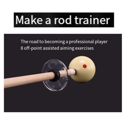 Billiard Stroke Exerciser Billiard  Shot-Aiming Exerciser Billiards Training Tools Snooker Supplies for Beginner 2