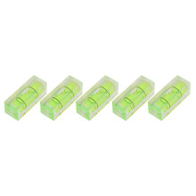 5 MèTres de Niveau de Colonne à Bulles Horizontales Rectangulaires, éQuilibreur D'Outil de Niveau de Mesure 10X10X29Mm