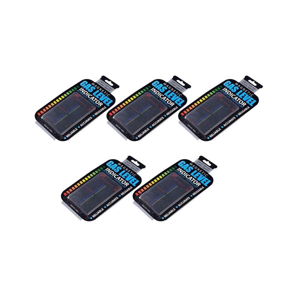 5Pcs Magnetic Gas Cylinder Tool Gas Tank Level Indicator Propane Fuel Magnetic Gauge Bottle Temperature Measuring 4713552008023