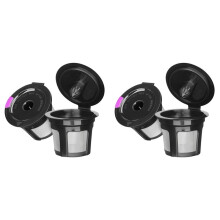 Reusable K Cups for K , K Elite, K Classic, K Compact, K Latte, K Select and All 2.0 & 1.0 Coffee Makers 4PCS