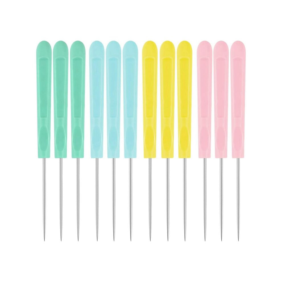 Cookie Decorating Scribe Supplies Icing Scribe Tool For Cake Diy Leather Awl Tool Sewing (12 Pcs) 6132795409493