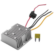 36V/48V to 12V 20A Converter Voltage Regulator Reducer Step Down Buck Transformer Converter Power with Fuse