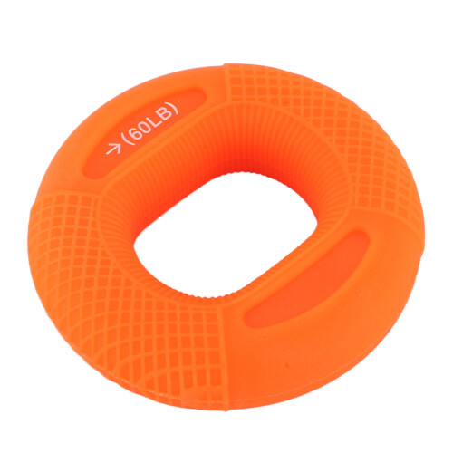 Handgriff-Ring 50-60 Pfund orangefarbenes Silikon Eine Größe