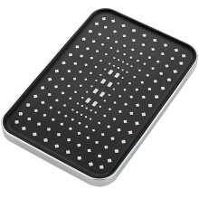 12 Inch High Pressure Top Spray Rain Shower Larger Flow Rainfall Shower Heads Rainfall Showerhead-Silver