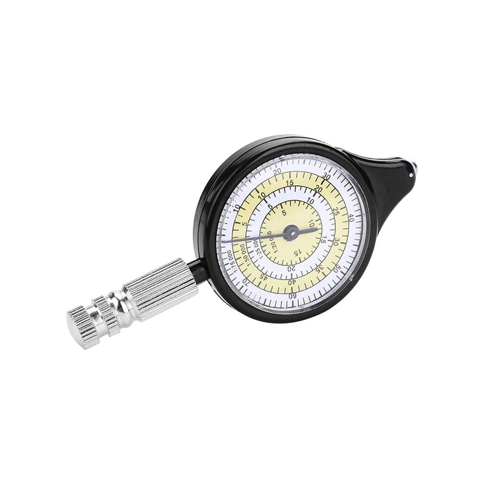 Outdoor Map-Measurer Distance Caculator Mapping Tool Metal Wheel For Camping Hiking Travel 6131797814243