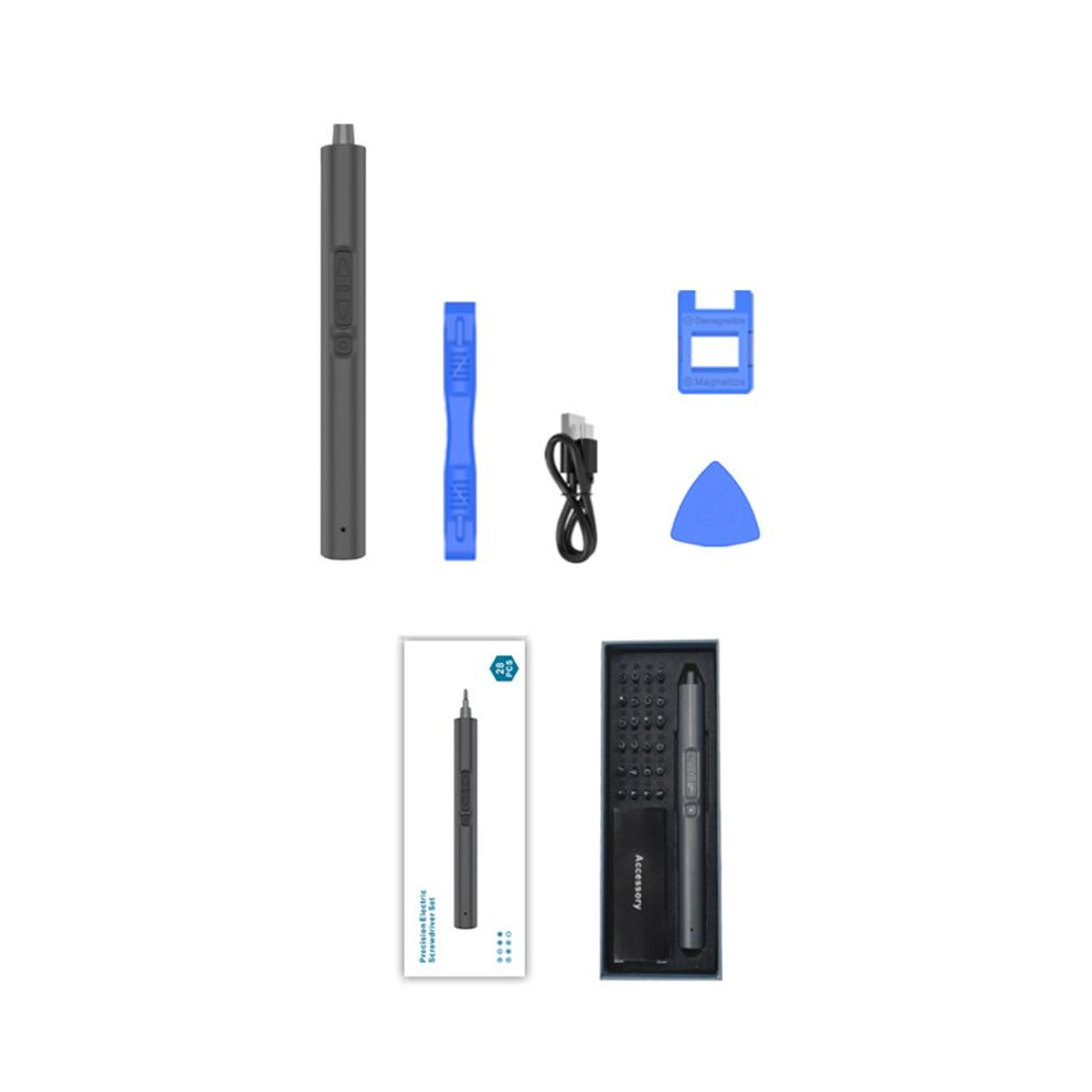 Electric Screwdriver, 28 In 1 Electric Screwdriver Kit, Magnetic Electric Precision Screwdriver For Laptop Phone(A) 4711932036512