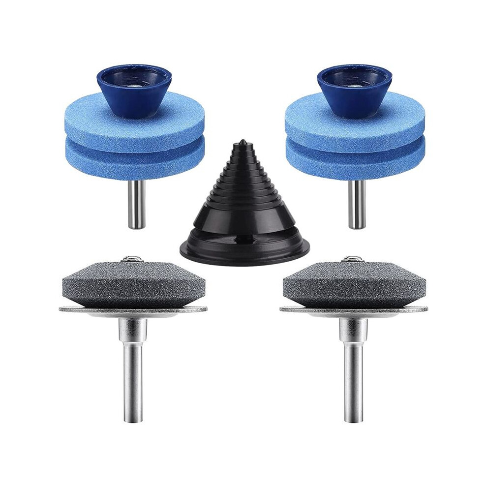 Lawn Mower Blade Sharpener, Lawnmower Blade Sharpener For Drill With Blade Balancer, Mower Blade Sharpener For Drill 6031300064328