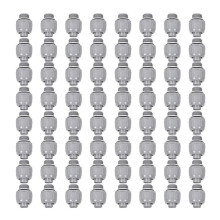 30 Pcs 1/2 Inch Liquid Tight Connector PVC Electrical Conduit Fittings Connector Flexible Conduit Connector for Home