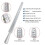 Ring Size Measuring Tool Set, Metal Mandrel Ring Sizer Finger Size Rod Wire Wrap Ring Tool Jewelry Making Kit 2
