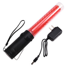 Traffic Wand 26cmLed Traffic Control Wand with 2Flashing Modes Air Marshaling Signal Wand Chinese Plug CN Plug