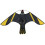 Bird Repeller Kite Simulation  Flash Reflective Repeller Wind  Repeller for Backyard Lawn Farm Garden,1.4m 1