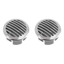 2 Stuks 4 Inch Verstelbare Maritieme Ventilatieafdekkingen, 316 Roestvrijstalen Luchtstroomventilatieafdekkingen voor Campers, Boten, Jachten